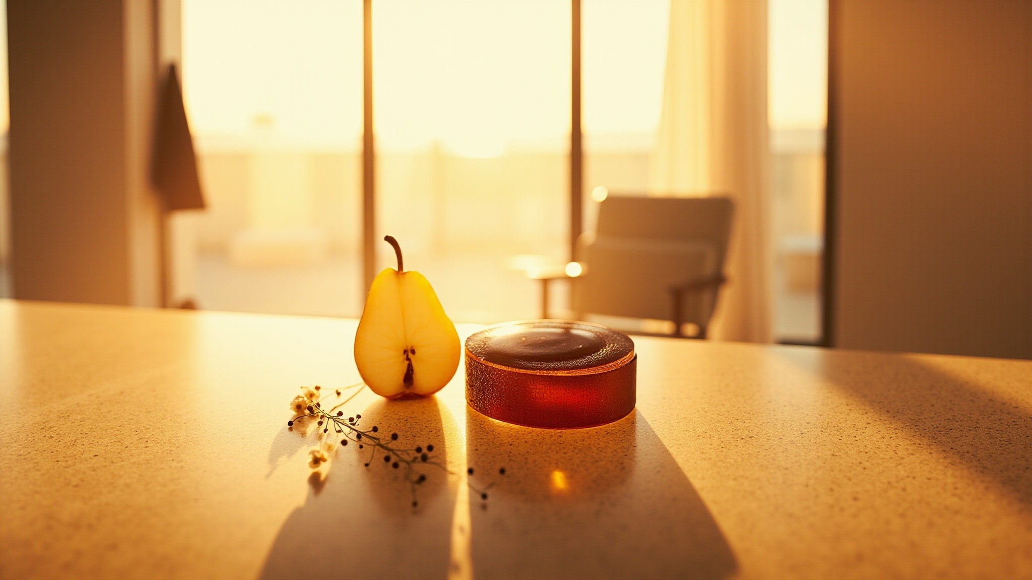 Sultry Pear Eau de Parfum by Zara. Atmospheric mood