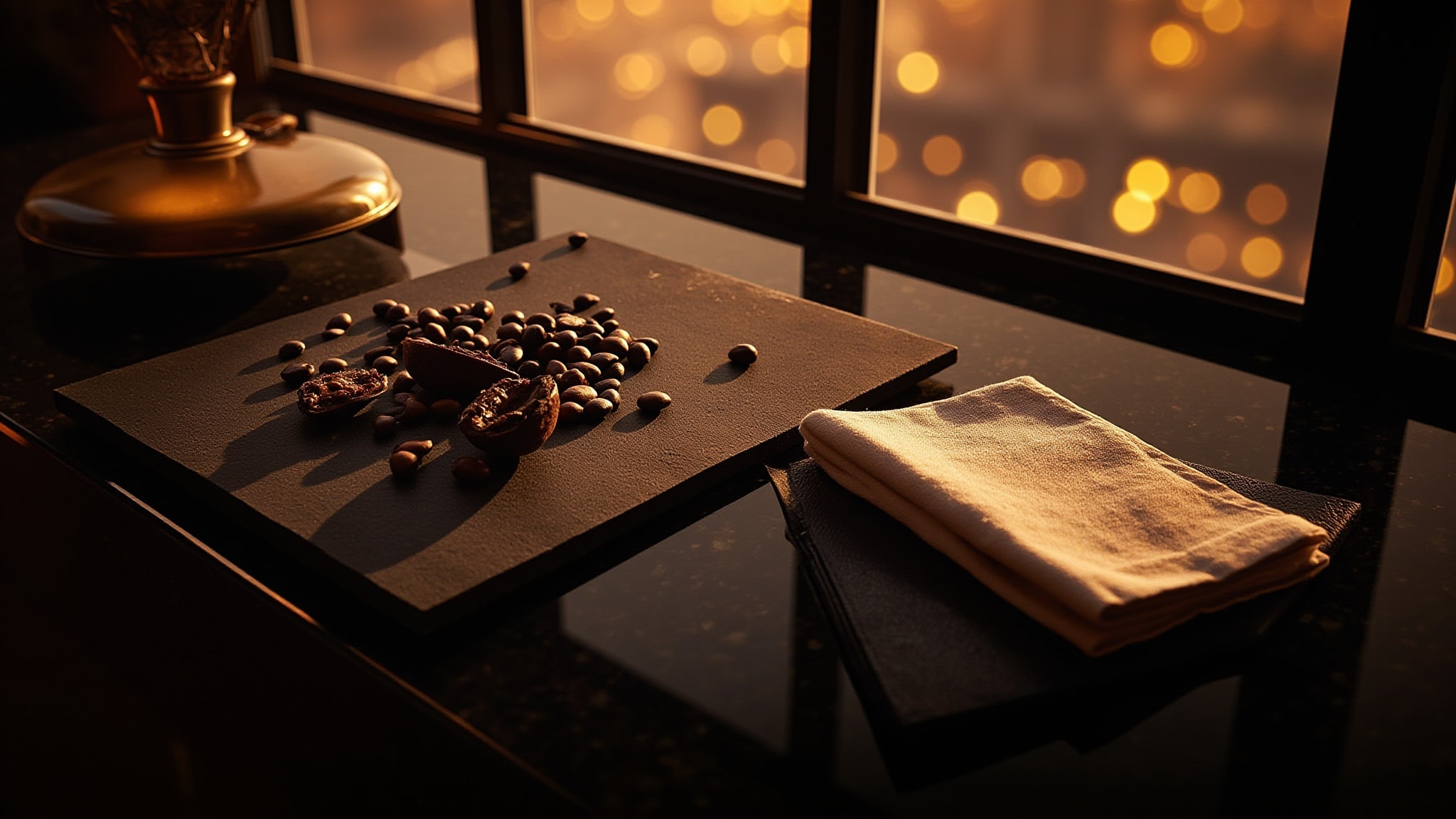 Cocoa Toffee by Zhufu 竹浮. Atmospheric mood